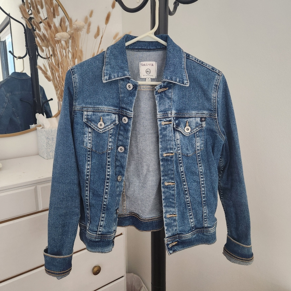 AG Adriano Goldschmeid Jeans | Denim Jean Jacket, Size Small